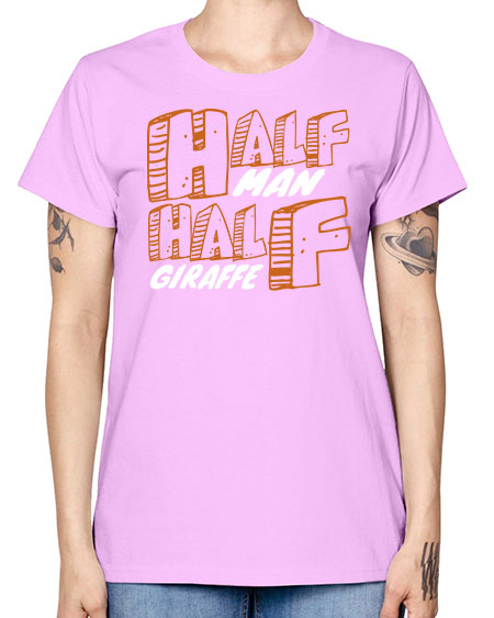 half man half giraffe - giraffee -  Missy T-Shirt