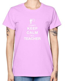 i can t keep calm teacher 358# - teacher -  Missy T-Shirt