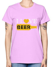i love beer 1136# - beer -  Missy T-Shirt