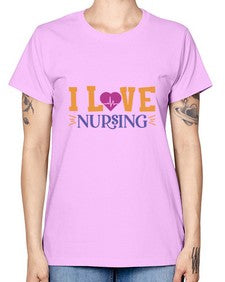 i love nursing Style Style 899# - nurse -  Missy T-Shirt