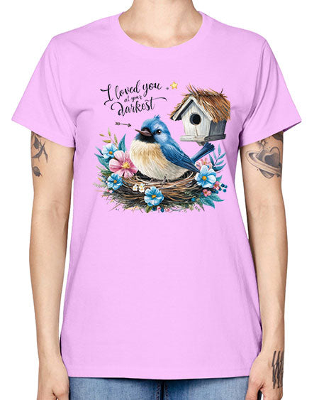 i loved you at your darkest 45# - birds -  Missy T-Shirt