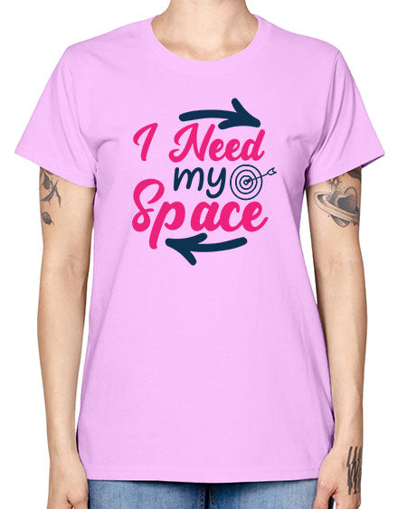 i need my space 23# - space -  Missy T-Shirt
