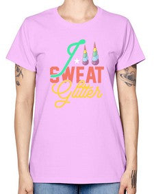 i sweat glitter 190# - unicorn -  Missy T-Shirt