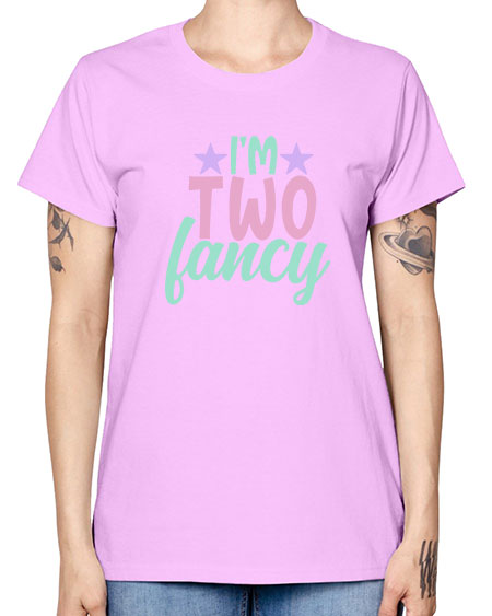 im two fancy Style 121# - kids -  Missy T-Shirt