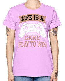 is a game play to win 28# - video games -  Missy T-Shirt