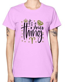 its a Aries thing 261# - aries -  Missy T-Shirt