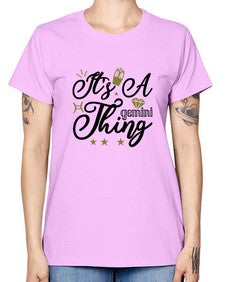 its a Gemini thing 266# - gemini -  Missy T-Shirt