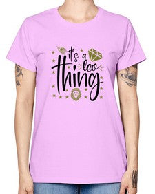 its a Leo thing 267# - leo -  Missy T-Shirt