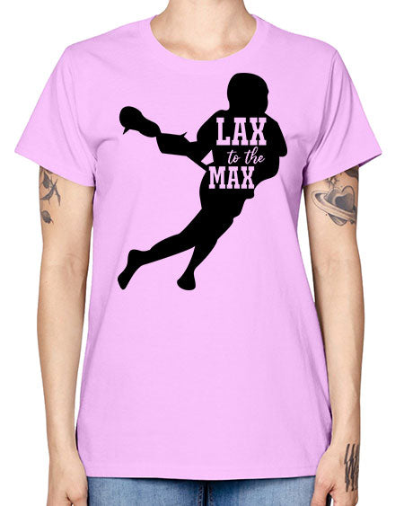 lax to the max 2# - lacrosse -  Missy T-Shirt