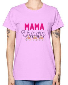 mama unicorn 289# - unicorn -  Missy T-Shirt