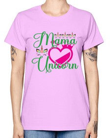 mama unicorn 292# - unicorn -  Missy T-Shirt