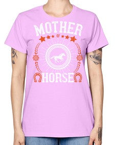 mother of horse Style 27# - horse -  Missy T-Shirt