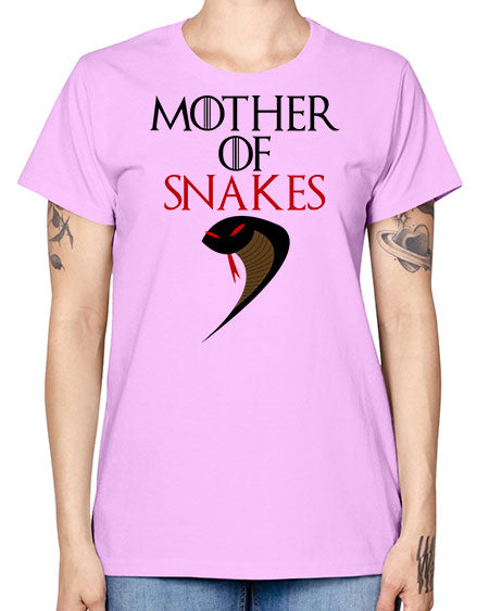 mother of snakes - snake -  Missy T-Shirt