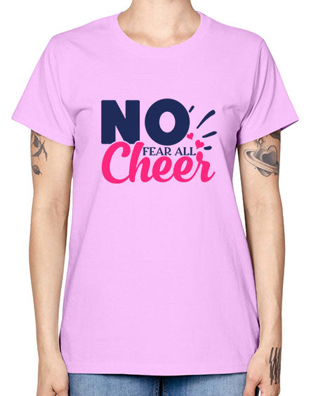 no fear all cheer 1728# - cheer -  Missy T-Shirt