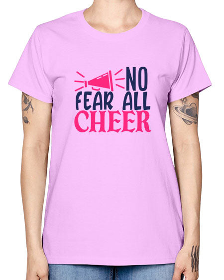no fear all cheer 1739# - cheer -  Missy T-Shirt