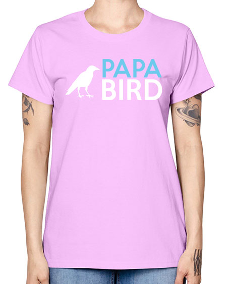 papa bird 65# - birds -  Missy T-Shirt