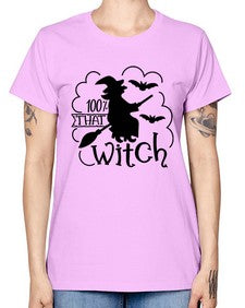 percent that witch 55# - witch -  Missy T-Shirt