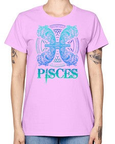 pisces Zodiac 381# - pisces -  Missy T-Shirt