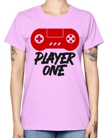 play one 145# - video games -  Missy T-Shirt