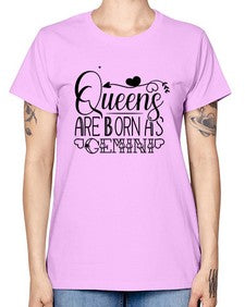 queens are born as Gemini 390# - gemini -  Missy T-Shirt