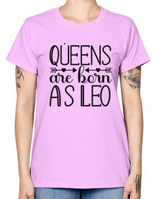 queens are born as Leo 394# - leo -  Missy T-Shirt