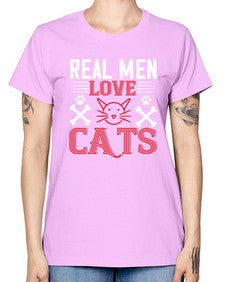 real man love cats Style 113# - cats -  Missy T-Shirt