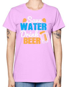 save water drink beer 1515# - beer -  Missy T-Shirt