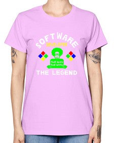 software developer the legend 16# - computer -  Missy T-Shirt