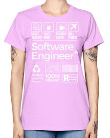 software engineer 1409# - engineer -  Missy T-Shirt