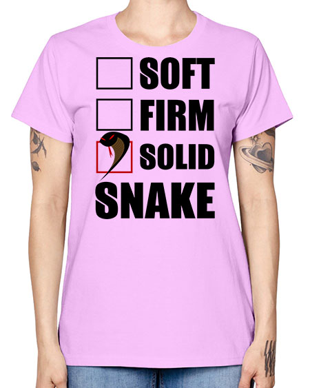 solid snake - snake -  Missy T-Shirt