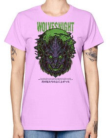 source wolves night 1104# - art pop art -  Missy T-Shirt