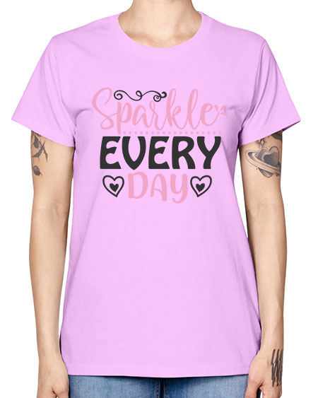 sparkle every day Style 1# - beauty - fashion -  Missy T-Shirt