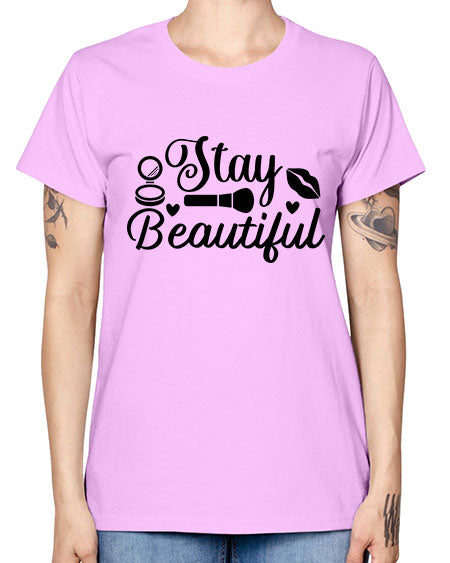 stay beautiful 19# - beauty - fashion -  Missy T-Shirt
