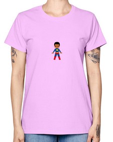 super kid 2# - black boys or men -  Missy T-Shirt