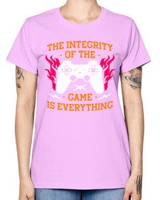 the integrity of the game 155# - video games -  Missy T-Shirt