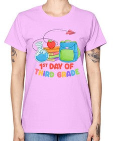 third day of third Grade 945# - third grade -  Missy T-Shirt