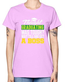 thought graduation 985# - graduation -  Missy T-Shirt