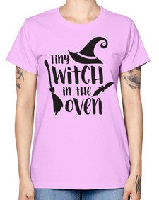 tiny witch in the oven 18# - witch -  Missy T-Shirt