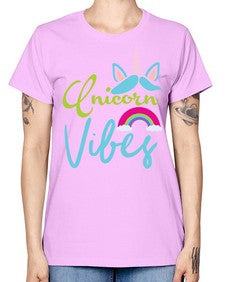 unicorn vibes 508# - unicorn -  Missy T-Shirt