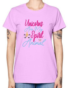 unicorns are my spirit animal 526# - unicorn -  Missy T-Shirt