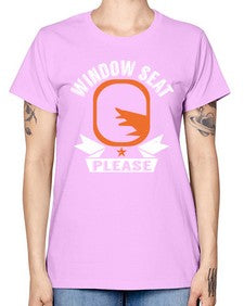 window seat please  51# - airplane -  Missy T-Shirt