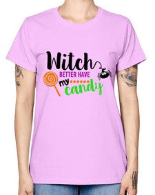 witchbetterhavecandy 12# - witch -  Missy T-Shirt
