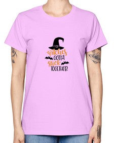 witches gotta stick together 5# - witch -  Missy T-Shirt