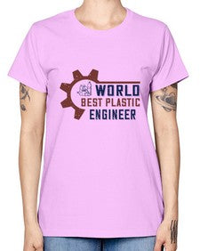 world best plastic engineer Style 477# - engineer -  Missy T-Shirt