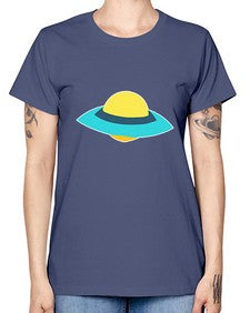 Alien 60# - ufo -  Missy T-Shirt
