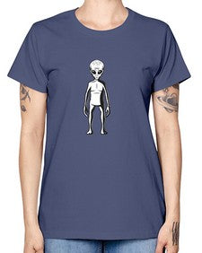 Alien 64# - ufo -  Missy T-Shirt