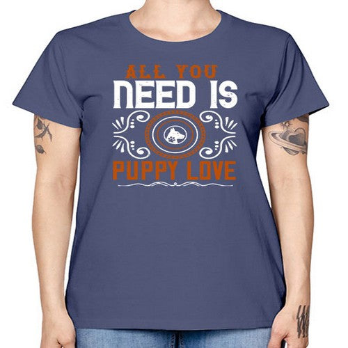 All you need is puppy love Style 155# - dogs -  Missy T-Shirt