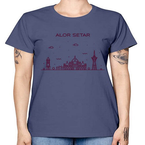 AlorSetar 310# - cities -  Missy T-Shirt