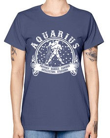 Aquarius 43# - aquarius -  Missy T-Shirt
