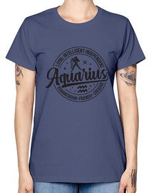 Aquarius 71# - aquarius -  Missy T-Shirt